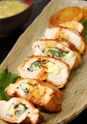 鶏胸肉の大葉チーズ挟み焼き-レシピのメイン写真