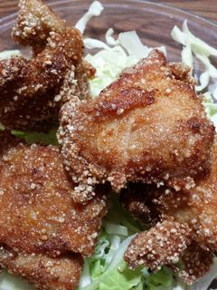 玄米粉で唐揚げ-レシピのメイン写真