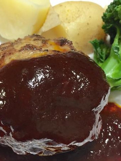 家庭で簡単ハンバーグ-レシピのメイン写真