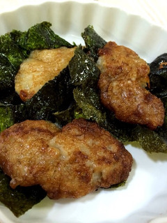 妊活レシピ♡納豆と長芋の磯辺焼き-レシピのメイン写真