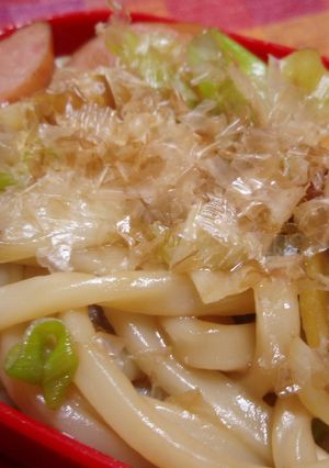 大葉にんにく醤油ｄｅ焼きうどん-レシピのメイン写真