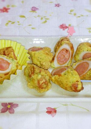 ごてあらポーinちくわの磯辺揚げ♪-レシピのメイン写真