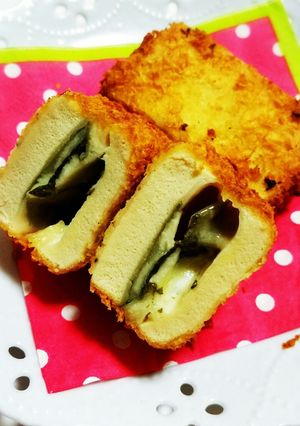 高野豆腐の大葉チーズフライ-レシピのメイン写真