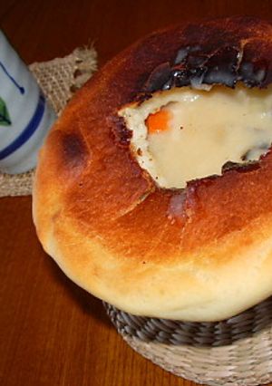 きのこの壷焼き風パン♪-レシピのメイン写真