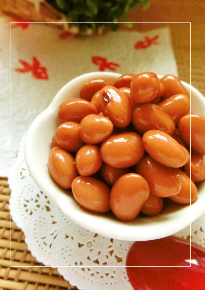 蒸し鍋で　ふっくら蒸し大豆　-レシピのメイン写真