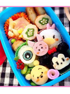 ディズニー ツムツム キャラ弁♡-レシピのメイン写真