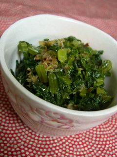 セロリの葉のおかか炒め煮-レシピのメイン写真