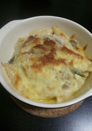 アスパラと鶏肉のグラタン-レシピのメイン写真