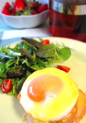 車麩レンチトースト☆クロックマダム風♪-レシピのメイン写真
