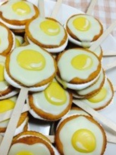 目玉焼き風マシュマロサンド-レシピのメイン写真