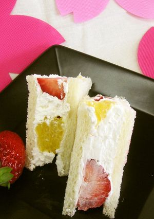めっけもん♪フルーツサンド-レシピのメイン写真