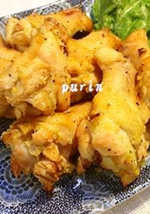 鶏ウィングの塩レモングリル-レシピのメイン写真