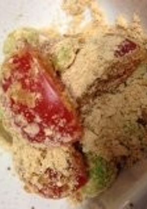 トマトのきな粉和え-レシピのメイン写真