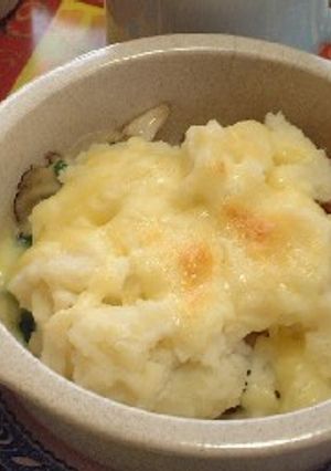 マッシュポテトグラタン-レシピのメイン写真