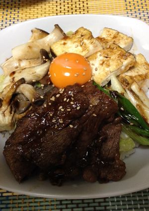 簡単(^^)節約！すき焼き丼☆-レシピのメイン写真