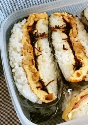 納豆のおにぎらず-レシピのメイン写真