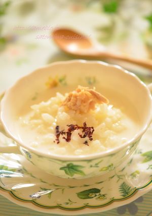 ５分で作れる♫朝に嬉しいミルク粥✿-レシピのメイン写真