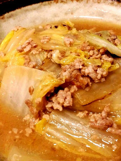 白菜とひき肉の味噌煮-レシピのメイン写真