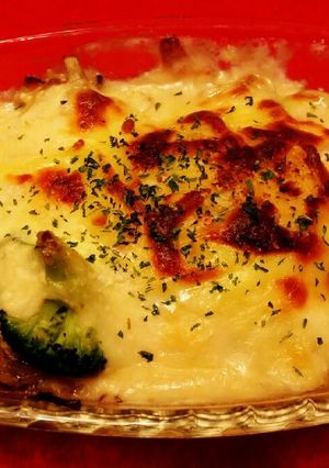 ﾌﾟﾘｯ♪ﾌ牡蠣の豆腐グラタン-レシピのメイン写真