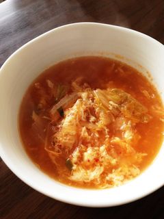 5分で完成!絶品キムチスープ-レシピのメイン写真