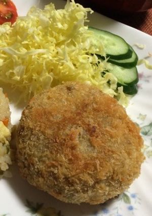 圧力鍋で楽々！サツマイモコロッケ-レシピのメイン写真