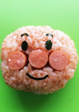 ☆簡単☆アンパンマン♪♪ キャラ弁♪♪-レシピのメイン写真
