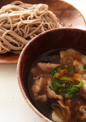 豚バラつけ麺〜蕎麦〜-レシピのメイン写真