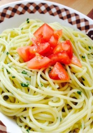 大葉とトマトのジェノベーゼパスタ-レシピのメイン写真