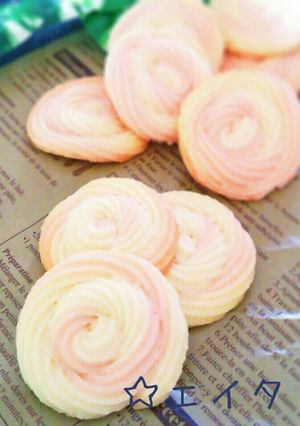 渦巻きの桜クッキー☆-レシピのメイン写真