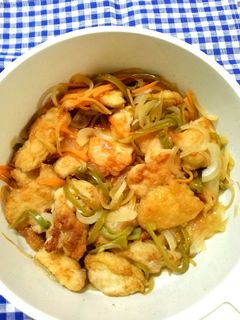 鶏肉野菜の甘酢漬け-レシピのメイン写真