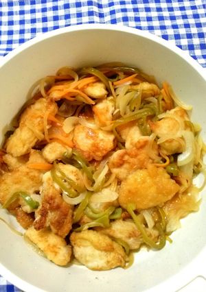 鶏肉野菜の甘酢漬け-レシピのメイン写真