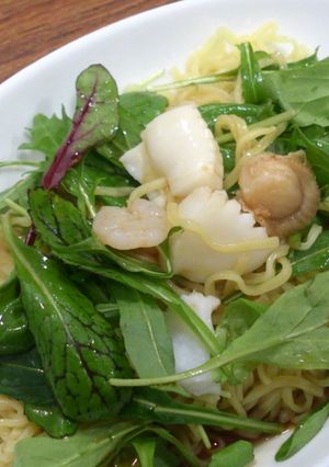 マルちゃん正麺冷し中華　シーフード編-レシピのメイン写真