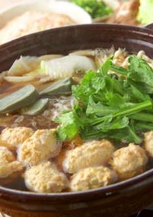 お鍋に最高♪鶏団子～たこ焼き風～-レシピのメイン写真