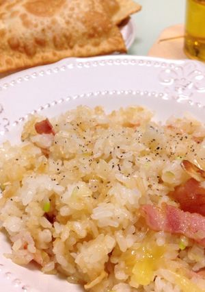 食欲そそる♡ガーリックバターライス！-レシピのメイン写真