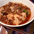 韓流◎豆腐とひき肉のピリ辛煮