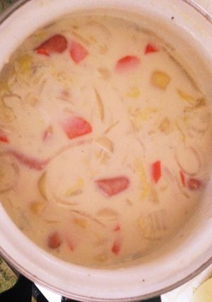 白菜のクリームスープ-レシピのメイン写真