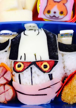 妖怪ウォッチ☆破怪☆キャラ弁-レシピのメイン写真