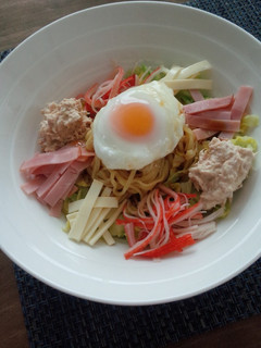 マルちゃん正麺冷し中華で★ラーメンサラダ-レシピのメイン写真