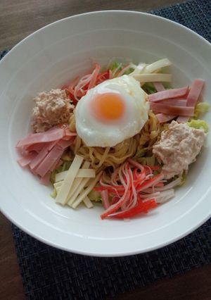 マルちゃん正麺冷し中華で★ラーメンサラダ-レシピのメイン写真