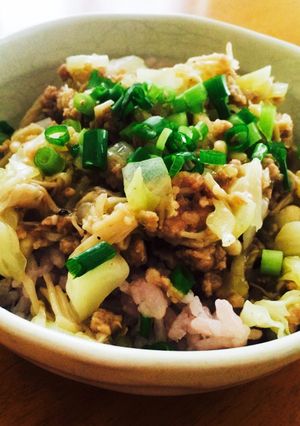 豚挽肉の中華風-レシピのメイン写真