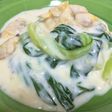 簡単、時短/チンゲンサイのクリーム煮