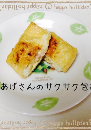 おあげさんのサクサク包み-レシピのメイン写真