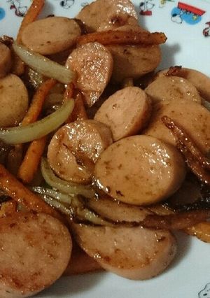 高校生でも作れる！野菜炒めお好み焼風味！-レシピのメイン写真