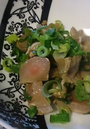 ズリの辛ポン酢和え-レシピのメイン写真