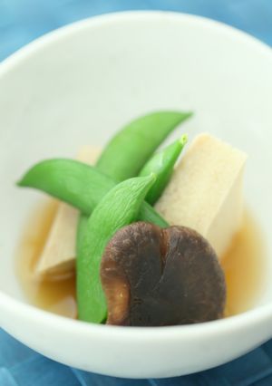 高野豆腐と椎茸の含め煮-レシピのメイン写真