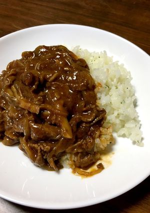 ハヤシライス まいたけ入-レシピのメイン写真