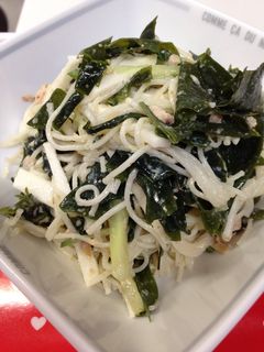ワカメの満腹サラダ!-レシピのメイン写真