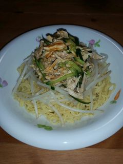 棒々鶏風冷やし中華-レシピのメイン写真