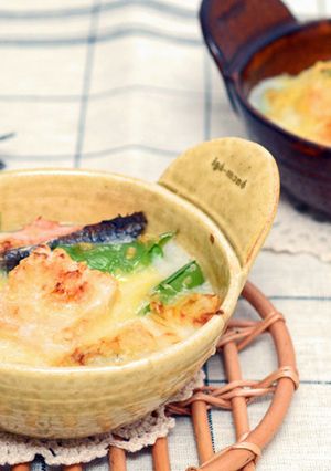 妊娠、授乳に！高野豆腐と鮭の長芋グラタン-レシピのメイン写真