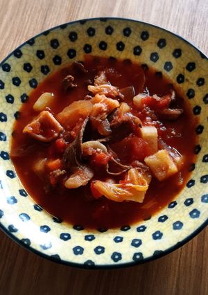 ビーツなし！ボルシチ風煮込みスープ-レシピのメイン写真